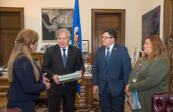 The GEAP delivers the Inter-American Environmental Charter at the OAS