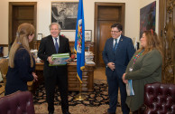 The GEAP delivers the Inter-American Environmental Charter at the OAS