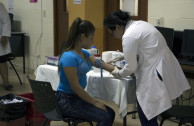 Salvadoran heroes in the 10th international blood drive marathon