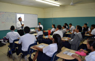 Instituto América recibe taller de Educar para Recordar