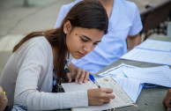 Students in Bolivia