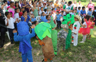 El Salvador, children identify with Mother Earth.