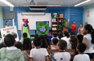 Costa Rican students aware of the protection of Mother Earth