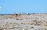 Limpieza de playas en Guatemala