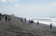 Limpieza de playas en Guatemala