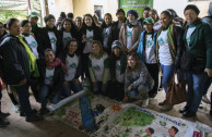 The GEAP on World Environment Day creating awareness among Bolivians.