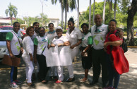 Sowing awareness in Santo Domingo on Environment Day.