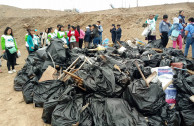 Lima joins environmental awareness and collects 1350 kilos of garbage on the beaches