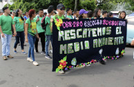 Desfile estudiantil.