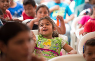 Children enjoying the moments of joy that the OSEMAP brought them.