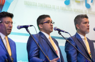 From Left to Right Martin Franco of Colombia, José Guillermo Rivera of Puerto Rico, David Lara of Bolivia.