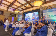OSEMAP is made up of global musicians from different countries, who traveled to Guatemala weeks before to rehearse and participate in this concert