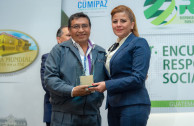 Recognition of Entrepreneurs in CSR Session, CUMIPAZ 2018