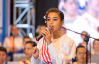 Ruth Daniela González, Puerto Rican activist, was the presenter at the 2018 CUMIPAZ inaugural Gala