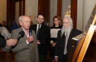 The House of Representatives of Argentina receives the plaques of the Holocaust