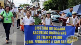 Desfile medioambiental.