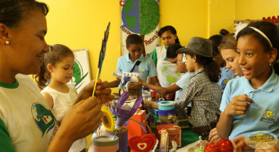 enseñando jovenes