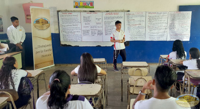 Ejecución de las propuestas de paz en el Complejo Educativo Confederación Suiza