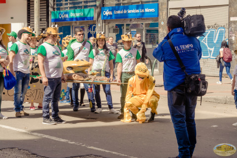 día mundial vida silvestre, Colombia, marcha, animales vía extinción  