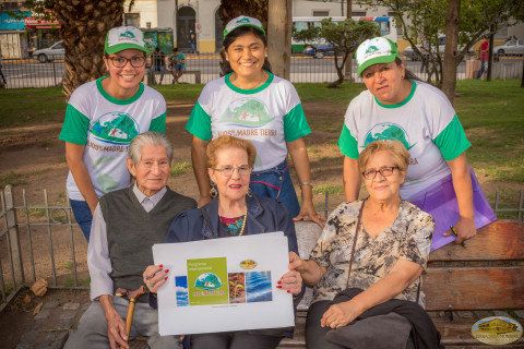 sensibilización en plaza principal