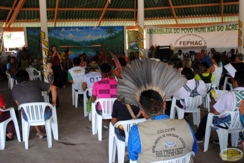 Pueblo Huni Kui y Emap Asamblea General en Acre