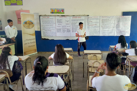 Ejecución de las propuestas de paz en el Complejo Educativo Confederación Suiza