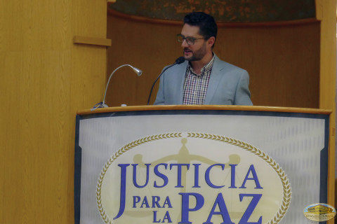 Luis Ochoa, director de la Facultad de Derecho y Ciencias Sociales de la BUAP Acto de bienvenida.