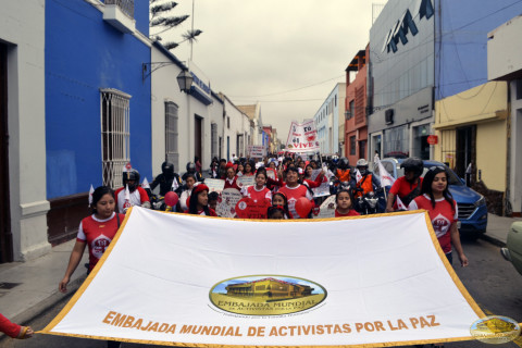 Recorriendo centro histórico.