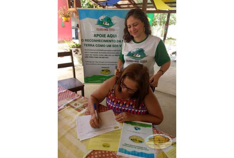 Firma Alcaldeza de Caracarai