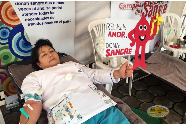 Donación en Hospital