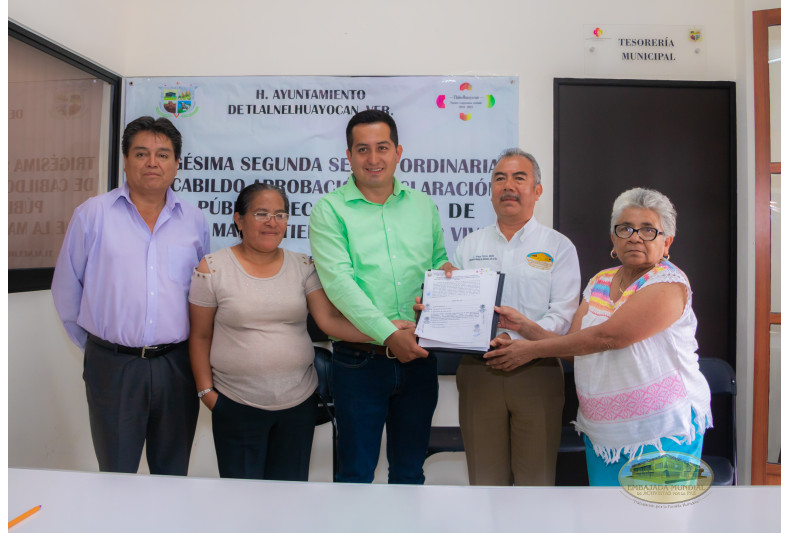 Tlalnelhuayocan, Veracruz emite resolución en apoyo a iniciativa de la EMAP