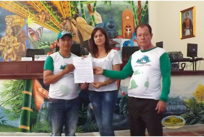 Concejo de Quimbaya (Quindío) respalda la Proclama de Constitución de los Derechos de la Madre Tierra