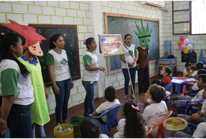 Talleres de conservación de la Madre Tierra desarrollados en el ambiente escolar