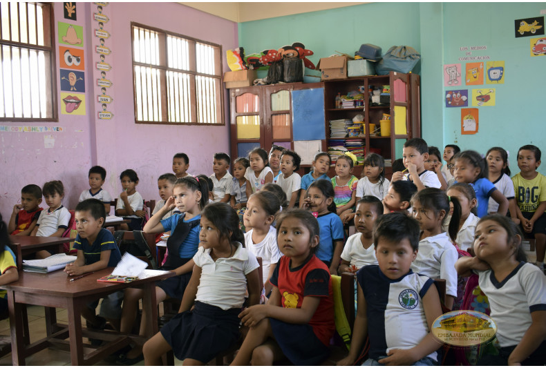 Talleres ambientales en la Unidad Educativa “Nuestra Señora del Rosario de Pompeya”