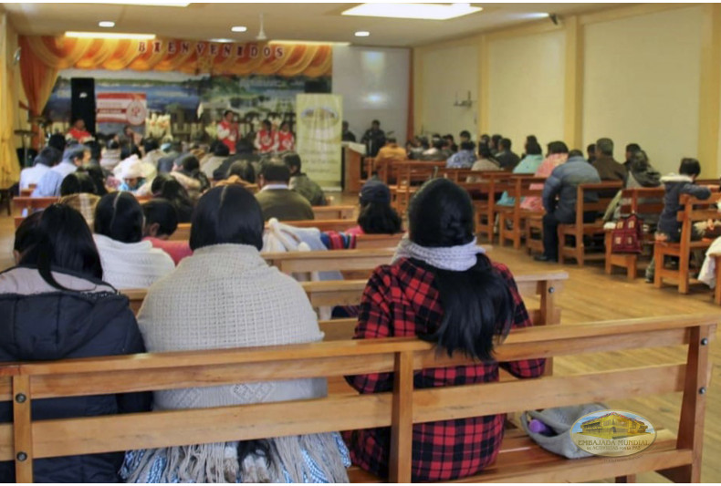 Sesión educativa del PEC-VIDA en ciudad El Alto