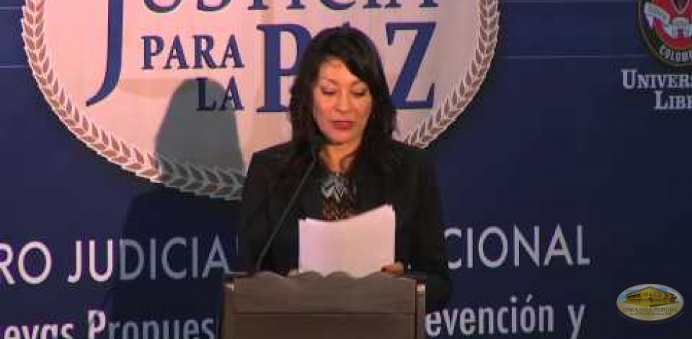 Primer Foro Judicial Internacional - Dra. Jenny Quiros Camacho