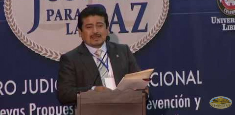 Primer Foro Judicial Internacional - Dr. Martín Ubaldo Mariscal