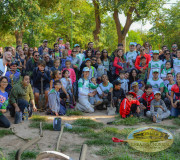 activistas en jornada de foretacion