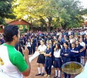 estudiantes de colegio de Gran Asunción 