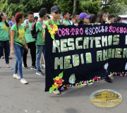 Desfile estudiantil.