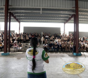 Estudiantes participan de exposición sobre educación ambiental