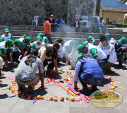 ceremonia de permiso madre tierra