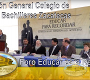 Educar para Recordar - Apertura de evento en Dir. General Colegio de Bachilleres Zacatecas | EMAP