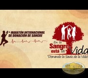 4ta Maratón Internacional de Donación de Sangre: En la Sangre está la Vida