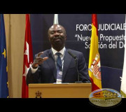 Justice for Peace - Judicial Forum in Spain - Dr. Antoine Kesia Mbe Mindua I GEAP