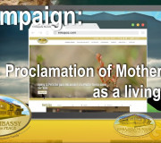 Campaign: Proclamation of Mother Earth as a living being | GEAP